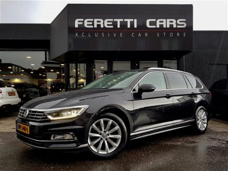 Volkswagen Passat Variant - 1.6 TDI R-LINE LEDER NAVI CAMERA LED 6VERSN LMV PDC - 1