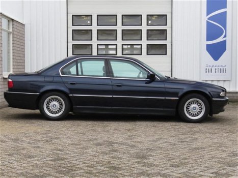 BMW 7-serie - 750i V12 E38 Orientblauw Exclusive Marino Leder - 1