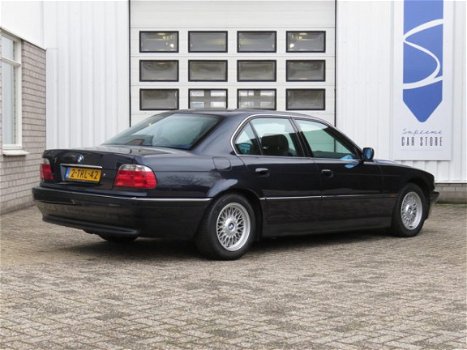 BMW 7-serie - 750i V12 E38 Orientblauw Exclusive Marino Leder - 1