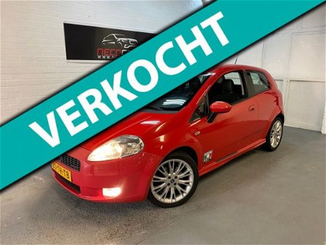 Fiat Grande Punto - 1.9 JTD Sport MOOIE AUTO//SPORT UITV//RIJD SCHAKELD TOP - 1