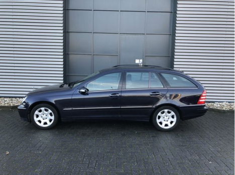 Mercedes-Benz C-klasse Combi - 180 K. Elegance Leer Navi --Inruil Mogelijk - 1