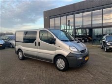 Opel Vivaro - 2.5 CDTI L1 H1 DC Airco, dubbel cabine, apk 12-2020, nette bus