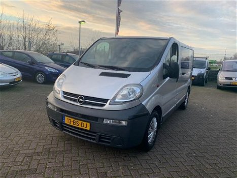 Opel Vivaro - 2.5 CDTI L1 H1 DC Airco, dubbel cabine, apk 12-2020, nette bus - 1