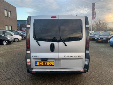 Opel Vivaro - 2.5 CDTI L1 H1 DC Airco, dubbel cabine, apk 12-2020, nette bus - 1