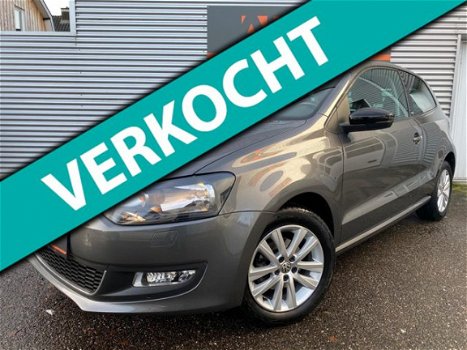 Volkswagen Polo - 1.2 Easyline 70PK *1E EIGENAAR*STOELVERW.*CRUISE CONTROL*AIRCO*OND. BOEKJES*LMV - 1