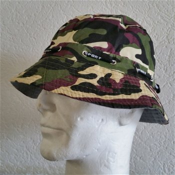 Vissersshoed - Boonie hat Camouflage - 2