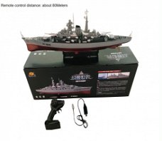 RC boot Oorlogsschip  Bismarck 1:360  HT-3827B  RTR