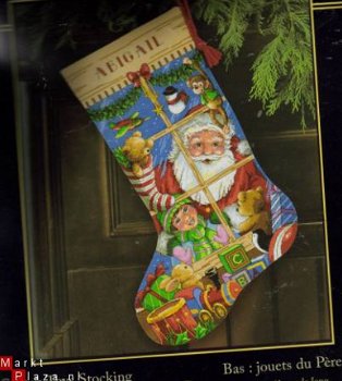 Dimensions Nieuwe collectie Santa's Toy Stocking - 1