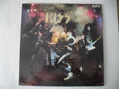 Kiss ‎– 2 lp,s- Alive! - 1