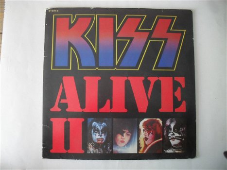 Kiss ‎– 2 lps - Alive! II - 1