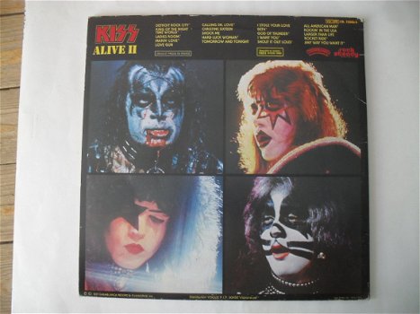 Kiss ‎– 2 lps - Alive! II - 2