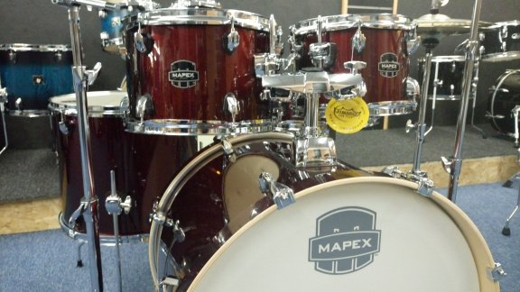 Mapex Storm compleet drumstel inclusief cymbalen. - 1