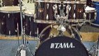 Tama Imperial star Hairline black compleet drumstel . - 3 - Thumbnail