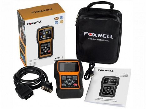 Foxwell NT4021 Pro universele scanner, Olie, Service, EPD accu - 1