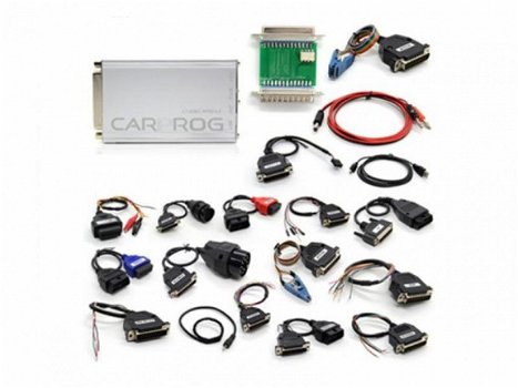 Carprog V10.93 plus versie 8.21 (online versie), met 19 adapters en verloopkabels - 1