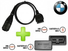 BMW motor scanner, ICOM plus ELM327 voor Android en IOS