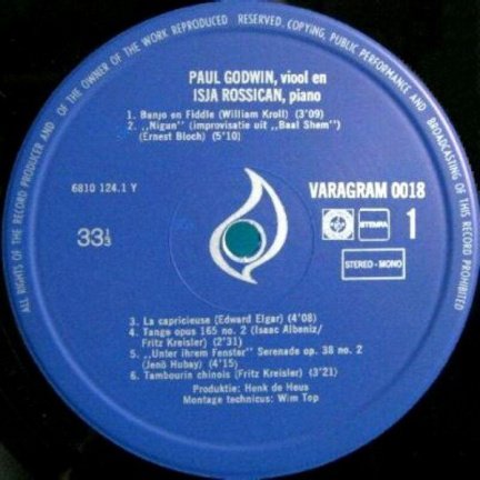 Paul Godwin - Isja Rossican - Afbeelding 2