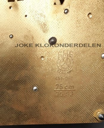 Uurwerk voor onderdelen = FHS 451-050 = 75 cm. = 41434 - Afbeelding 5