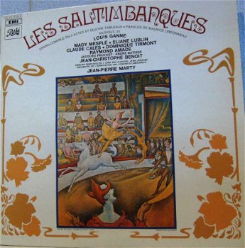 Dubbel LP - Les Saltimbanques - Opera Comique - 1