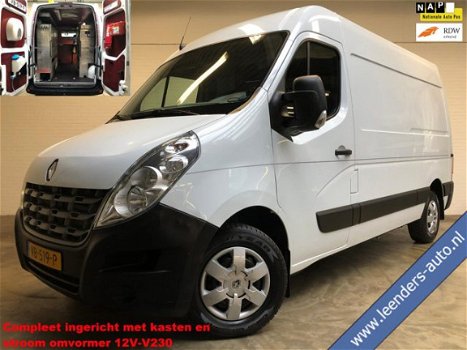 Renault Master - T35 2.3 dCi L2H2 Servicewagen V230 Inrichting Airco Camera Navi Standkachel Trekhaa - 1