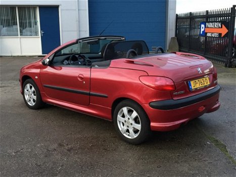 Peugeot 206 CC - 1.6-16V CABRIO, 4X ELEK-RAMEN, WINDSCHERM, RADIO-CD, CENT-VERGRENDELING, LM-VELGEN - 1