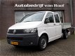 Volkswagen Transporter - 2.0 TDI L2H1 / open laadbak / dubbele cabine / 6 persoons / airco / electr - 1 - Thumbnail