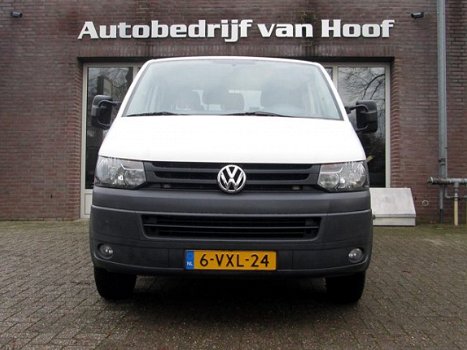 Volkswagen Transporter - 2.0 TDI L2H1 / open laadbak / dubbele cabine / 6 persoons / airco / electr - 1