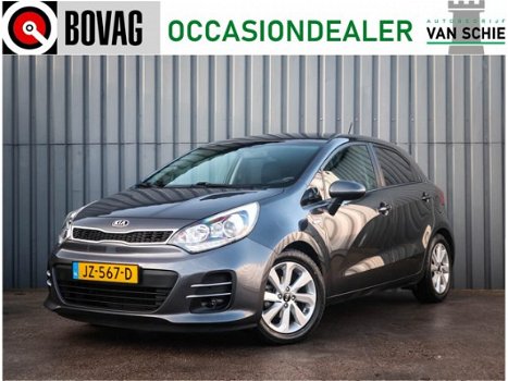 Kia Rio - 1.2 CVVT, 5 Drs, DynamicLine, Navi, 1 Ste Eigenaar, Dealer Onderh., NL-Auto - 1