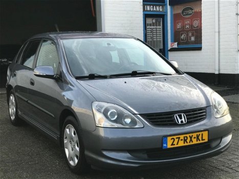 Honda Civic - 1.7 CTDi S BJ: 2005 Airco EL Ramen EL Spiegels Zeer Netjes N.a.p - 1