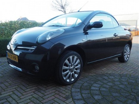 Nissan Micra - 1.6 Tekna Plus Cabrio | 51.000 KM NAP | ECC | Keyless | LMV | - 1