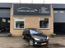 Peugeot 206 - 1.6-16V XS Clima, Lichtmetaal, Centraal, Meeneemprijs, Stuurbekr