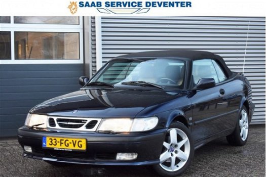 Saab 9-3 Cabrio - 2.0t S 210pk Hirsch Aut. I Leder I Youngtimer - 1