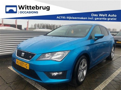 Seat Leon - 1.4 TSI 150pk FR Connect / Navigatie / Bluetooth / Trekhaak - 1