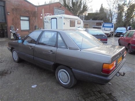 Audi 100 - 2.0 CC 4+E 4drs, bj82, st bekr, enz, netjes, rijdend, 223dkm, geen apk, opknapper, zo mee - 1