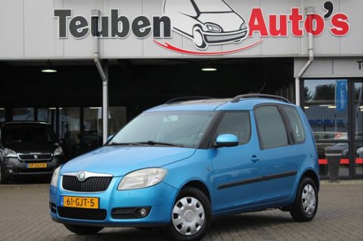 Skoda Roomster - 1.4-16V Style airco, radio cd speler, cruise control, elektrische ramen, panoramada - 1