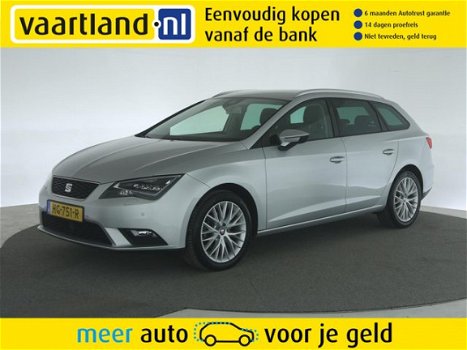 Seat Leon ST - 1.6 TDI Style Connect [ Led Navi Leder ] - 1