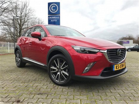 Mazda CX-3 - 2.0 SkyActiv-G 120 GT-M ECC-CLIMA NAVI CAMERA PARKEERSENSOREN LEDER STOELVERWARMING BOS - 1