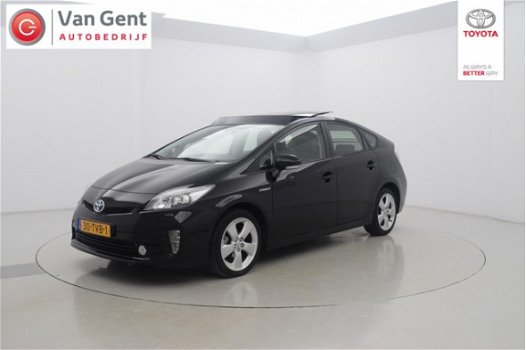 Toyota Prius - 1.8 Hybrid Dynamic Navi Leder Sunroof Automaat - 1