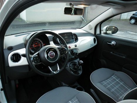 Fiat 500 - T 80PK LOUNGE AIRCO LMV PANODAK RIJKLAARPRIJS - 1