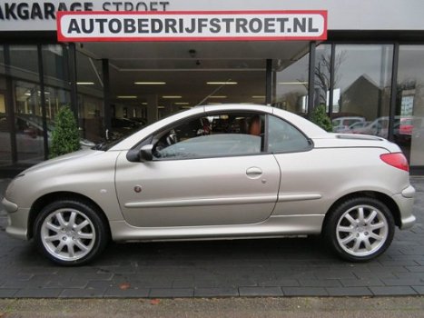 Peugeot 206 CC - 1.6-16V Roland Garros | leer | cabriolet | APK 12-2020 - 1