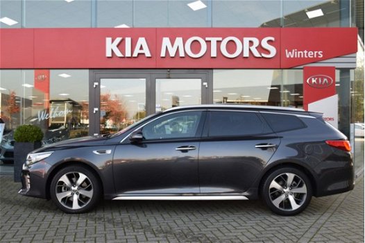 Kia Optima - SW 1.7 CRDi GT-Line DCT7/Autom. EX.BTW/BPM Leder Navi+Camera Pano-dak 18