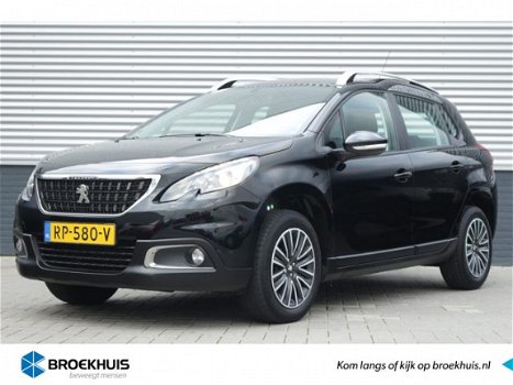 Peugeot 2008 - 1.2 110PK EAT6 AUTOMAAT NAVI AIRCO CRUISE CAMERA BLUETOOTH ETC FINANCIEREN AL VANAF 2 - 1