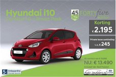 Hyundai i10 - 1.0i Comfort navi en metallic