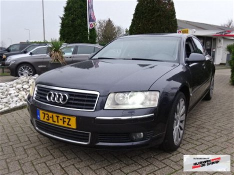 Audi A8 - 3.7 V8 Quattro Luchtvering Navi Leder Youngtimer NL Auto - 1