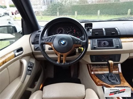BMW X5 - 4.4i V8 Wit Youngtimer Schuifdak Sportpakket Navi VOL - 1