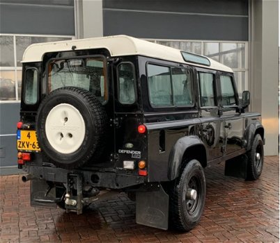 Land Rover Defender - 2.5 TD5 110 SW E 9 Pers YOUNGTIMER 2000 dealer onderhouden uniek - 1