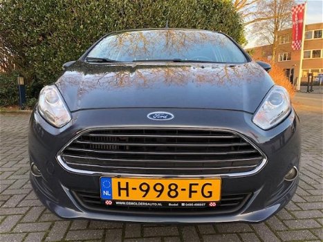 Ford Fiesta - 1.0 EcoBoost Titanium 100 PK, Clima, Led, parkeersensoren, dealer onderhouden - 1