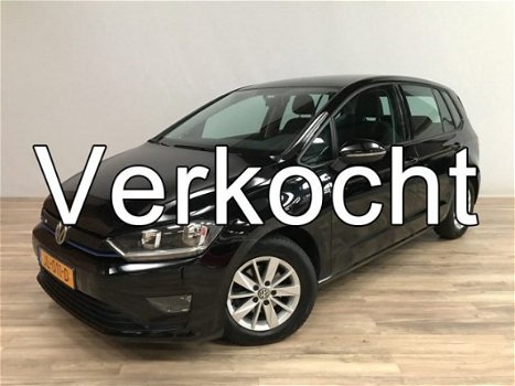 Volkswagen Golf Sportsvan - 1.0 TSI AIRCO / LMV / ARMSTEUN / 1E EIG / DEALER ONDERHOUDEN / HOGE INST - 1