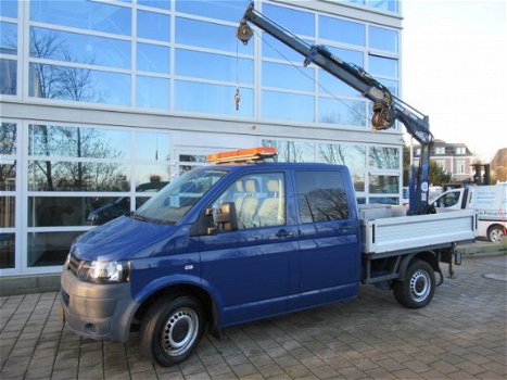 Volkswagen Transporter - 4-Motion 2.0TDI 103KW + Kran - Kraan Amco-Veba - 1