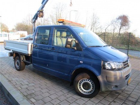 Volkswagen Transporter - 4-Motion 2.0TDI 103KW + Kran - Kraan Amco-Veba - 1